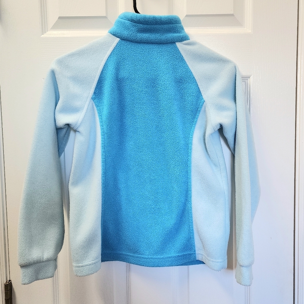 Columbia Light Blue Fleece Jacket - Picture 2 of 6